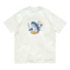 サメ わりとおもいのエビフライを食べようとするサメ2021 Organic Cotton T-Shirt