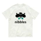 nibbles & 105のnibblesグッズ オーガニックコットンTシャツ