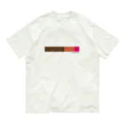 ReeminDesignのborder-BLP オーガニックコットンTシャツ