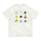 たえこの小鳥たち オーガニックコットンTシャツ