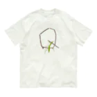 aicecreamの【Q】カマキリついてるよ！イニシャル Organic Cotton T-Shirt