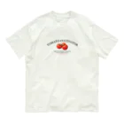 onigiri-dayoの🍅トマト栽培者🍅BACK PRINT オーガニックコットンTシャツ