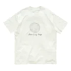 About Living Things のVolvox. logo cledit オーガニックコットンTシャツ