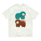 むにゅのまるそぼろくんたち Organic Cotton T-Shirt