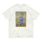 nidan-illustrationの"bmx samurai" #1 オーガニックコットンTシャツ