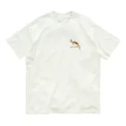 山の門のガゼル(大) Organic Cotton T-Shirt