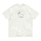 mymyのトナカイ オーガニックコットンTシャツ