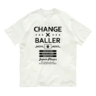 MessagEのCHANGE×BALLER Organic Cotton T-Shirt