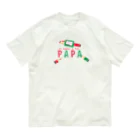 イラスト MONYAAT のちびた色鉛筆 PAPA*A Organic Cotton T-Shirt