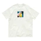 naco✻のレモンスカッシュ オーガニックコットンTシャツ