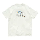 イラスト MONYAAT のちびた鉛筆 PAPA*C Organic Cotton T-Shirt