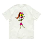 ゴロニャーのダサT屋さんのフミ子・スイーツ from ボールヘッズ Organic Cotton T-Shirt