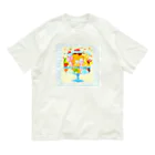 SATONOEのpoodle à la mode オーガニックコットンTシャツ