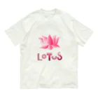 Santih-KAのLotus２ オーガニックコットンTシャツ