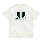 小さな宇宙工房おっちーの【NO13. clearing Cosmo〜originalspray art〜】 Organic Cotton T-Shirt