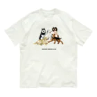 OOKIIINUの大きい犬たち オーガニックコットンTシャツ