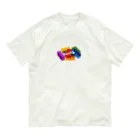 come to be. by NRのlife is like a block オーガニックコットンTシャツ