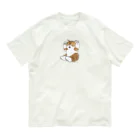 ボードゲームショップあそびばの喜ぶ猫 Organic Cotton T-Shirt