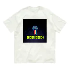 GODiGODiのゴリゴリ オーガニックコットンTシャツ