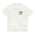 おわんこのGood vibes only！ いいものだけ！！ Organic Cotton T-Shirt