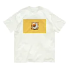 syokpanの目玉焼きのトースト オーガニックコットンTシャツ