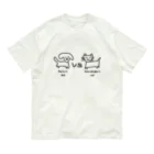 タムラです。のパブロフの犬VSシュレディンガーの猫 Organic Cotton T-Shirt