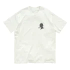 puikkoのシャーロック・ホームズ（ワンポイント　グレー） オーガニックコットンTシャツ