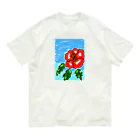 それいゆのハイビスカス Organic Cotton T-Shirt