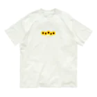 Ten☺︎smileのsunflower(LOGO) オーガニックコットンTシャツ