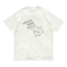 松や SUZURI店のi good vibes only! Organic Cotton T-Shirt