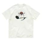 イラスト MONYAAT のスズメがちゅん A-L Organic Cotton T-Shirt