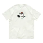 イラスト MONYAAT のスズメがちゅん A_M Organic Cotton T-Shirt
