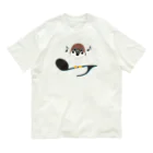 イラスト MONYAAT のスズメがちゅん B-L Organic Cotton T-Shirt