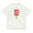 はちよんごのI♡ICE オーガニックコットンTシャツ