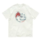 イラスト MONYAAT のポメラニアンは仕事中B Organic Cotton T-Shirt