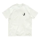 水色気分の逆毛猫 Organic Cotton T-Shirt