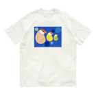 ｱﾔポﾝﾇ𓅸のカシューナッツ文鳥 オーガニックコットンTシャツ