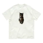 キジトラ兄弟のちょいオコむさし Organic Cotton T-Shirt