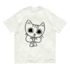 Satosee!Link（サトシドットリンク）のミケコ。泣く Organic Cotton T-Shirt