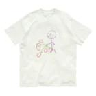 ４さいのおみせの4歳児の絵グッズ オーガニックコットンTシャツ