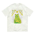 ヤマダサヲリの祈りのくま オーガニックコットンTシャツ