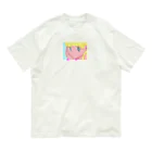 へのへのぐんじのレトロな女の子 オーガニックコットンTシャツ