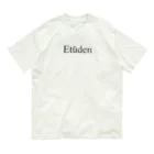 ナガシの練習曲　横 オーガニックコットンTシャツ