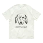 NocatnolifeのDalmatian オーガニックコットンTシャツ