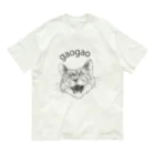 Nocatnolifeのgaogao オーガニックコットンTシャツ