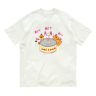 Draw freelyの猫缶あけて Organic Cotton T-Shirt