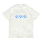 ANGE.33Tの51 51 51  Organic Cotton T-Shirt