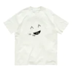 j8ie de vivre♪の笑うTシャツの門には福来る Organic Cotton T-Shirt