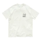 puikkoのアナトリア象形文字　スフィンクス（ワンポイント　黒） Organic Cotton T-Shirt