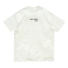 imoko_のあたたかい気持ち　ロゴ（黒） Organic Cotton T-Shirt